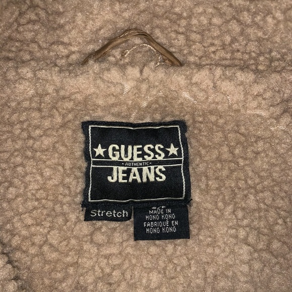 Vintage Guess Corduroy Sherpa Jacket - Picture 2 of 7